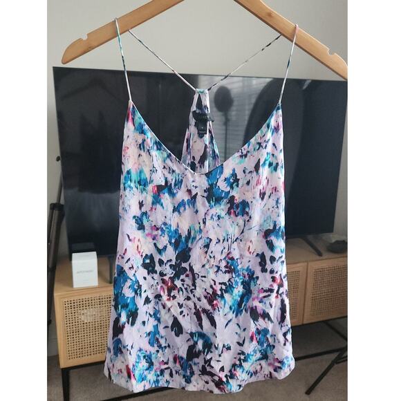 J.Crew Tops - J.Crew Silk Abstract Tank Top